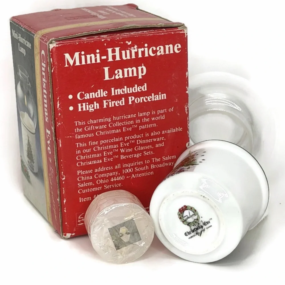 Vintage Salem Mini-Hurricane Lamp